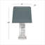 Lampe de table 30 "argentée