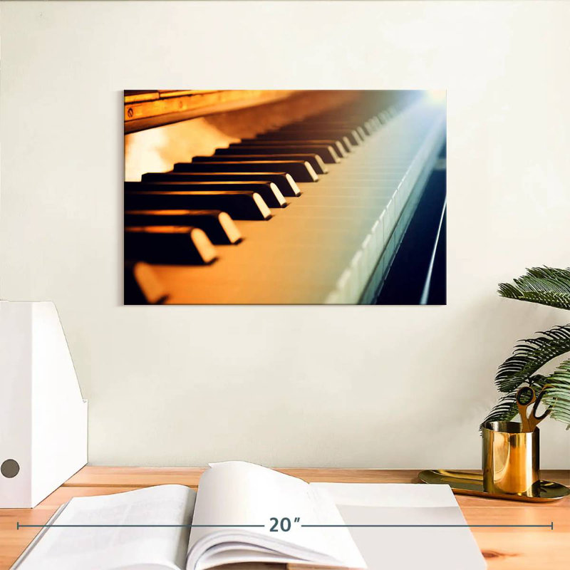 Abarca Morning Piano, H 8 po x l 12 po
