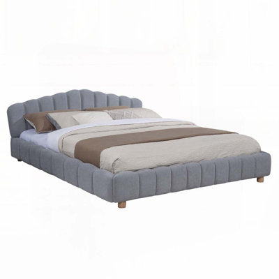 Velvet Upholstered Bed