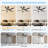 2pcs 44-inch Ceiling Fan With Led Light-1817334642-1817334645