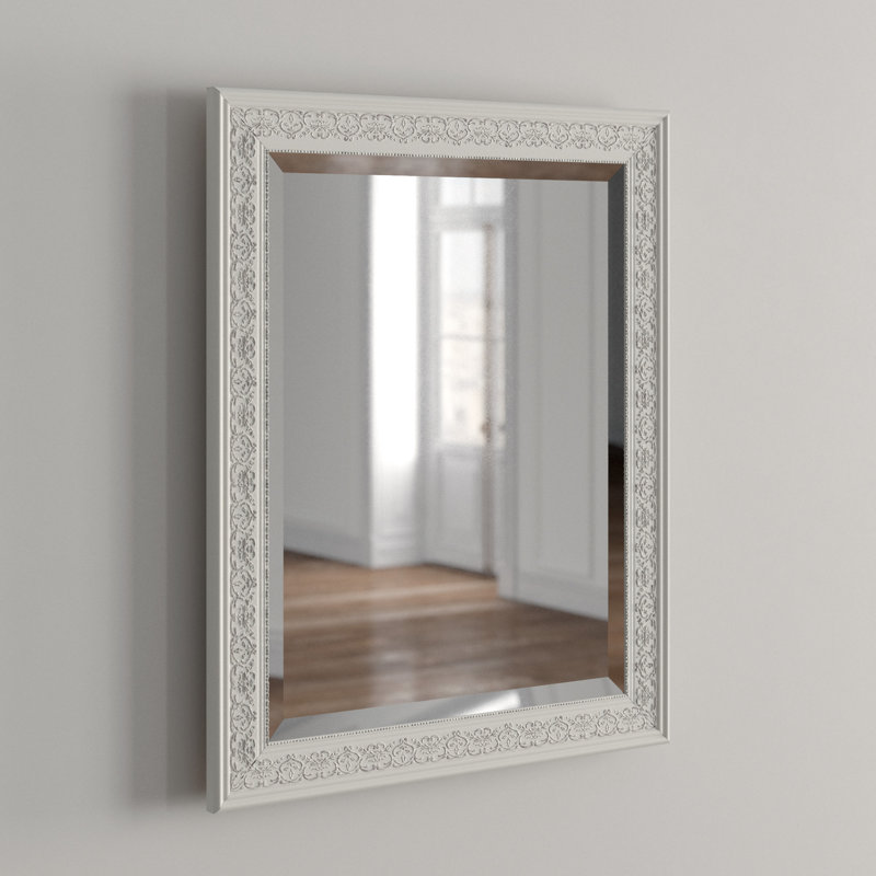 Miroir décoratif biseauté Lousiville, H 28,5 po x l 22,5 po
