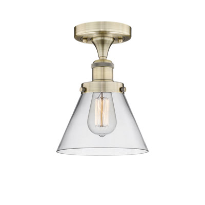 Plafonnier semi-encastré 1 lumière Cone