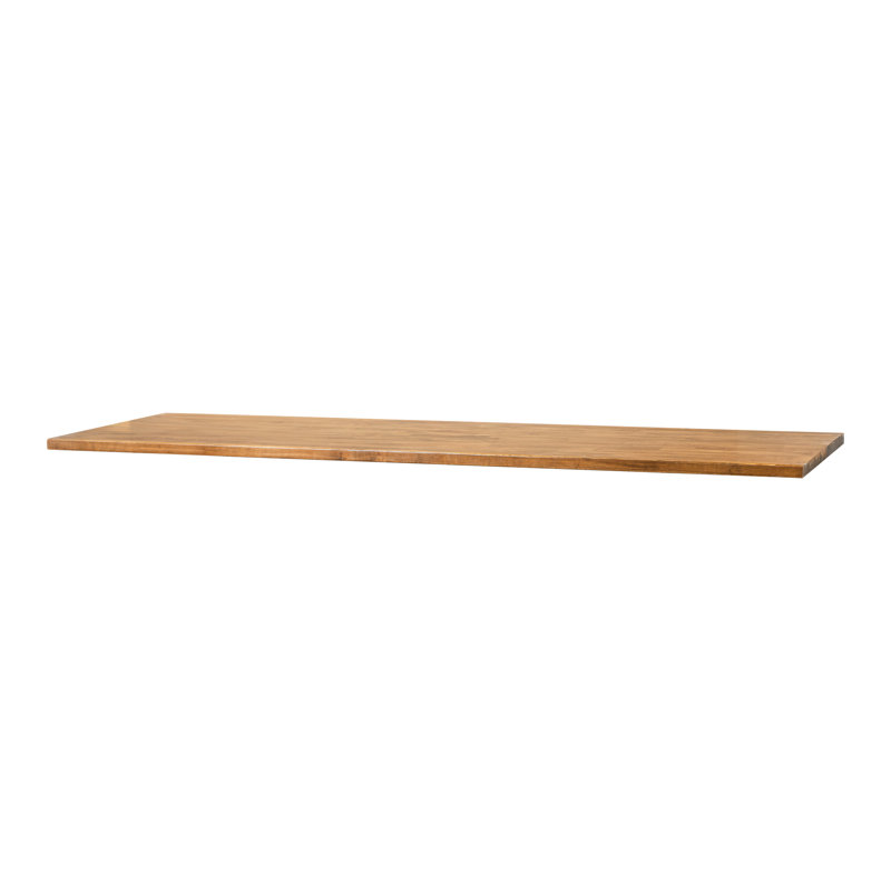 Plateau de table en bois massif 36 "x 96" Grace, Chêne clair
