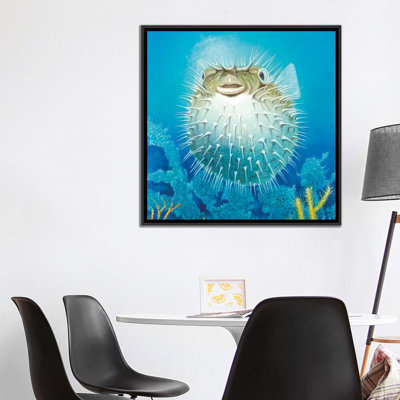 Art sur toile décoratif "fisher fish"