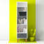 Aleana 201.5cm H x 53.5cm W Solid Wood Standard Bookcase