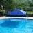 Sunjoy 10 ft. × 10ft. Floating Pool Canopy With Hand Carry Bag Pop Up Gazebo Fabric Canopy-88974336