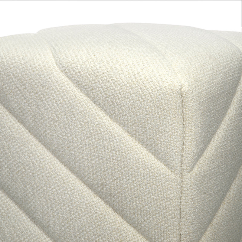 Stool Avellino Splendor Light Gray, Cream