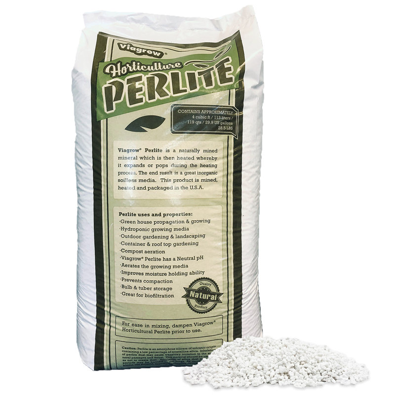 Viagrow 4 Cubic Foot Bag of Perlite | Wayfair