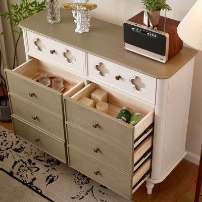 French-style modern light luxury sideboard