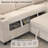 L-Shaped Sectional Sofa Bed With Pull-Out Bed & Storage, 5-Seat Sleeper Couch With Usb Charging, Convertible Design For Living Room, Apartment, Corduroy Fabric, Beige-1332266728