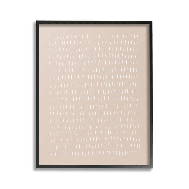 "Beige Dash" par Victoria Borges, H 20 po x l 16 po