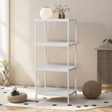 Harless Etagere Bookcase - 4-Tier Open Shelf, Industrial Storage Unit