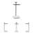 Swarup Glass Top End Table