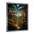 Impression argent sur toile encadrée