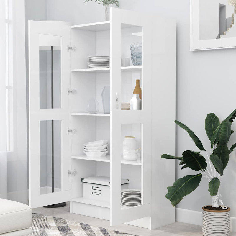 Jucel Bookcase, White