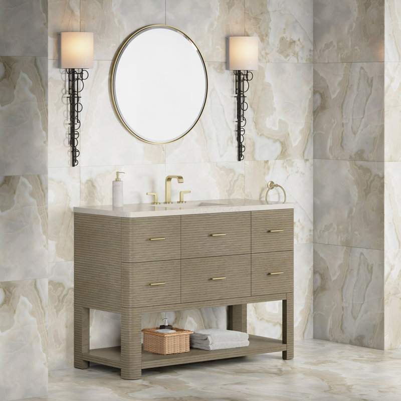Lucian 48'' W Single Vanity, Siberian