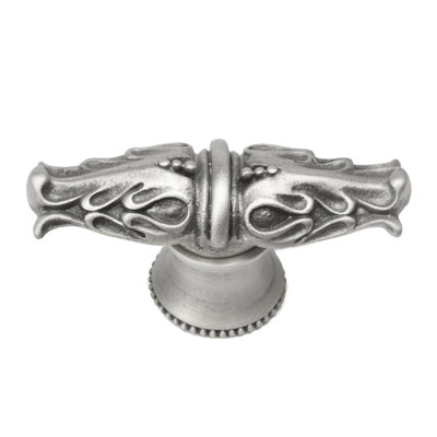 Acanthus leaves large knob with flared foot Romanesque stylein 