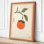 Orange Branch Japandi - Wrapped Canvas-1242864900-1242864905