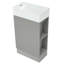 Ensemble de meuble-lavabo simple 18,60 po avec plateau en céramique Tigue-782120102