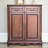 Nut-brown Solid Wood Shoe Storage Bench