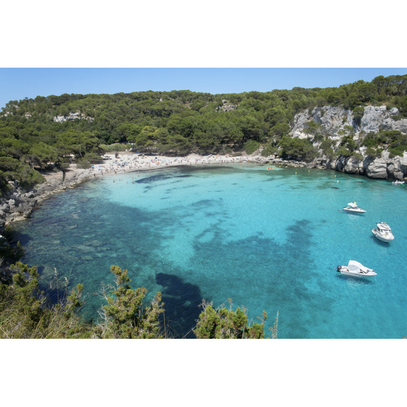 Mediterranean Bay by Kalinda7 - Wrapped Canvas Print, 30cm H x 46cm W x 3.8cm D