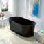 Freestanding Soaking Acrylic Curved Design Bathtub-100481070-94320103