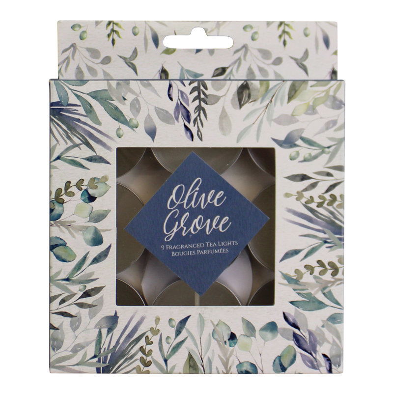 Olive Grove Scented Tealight Candle