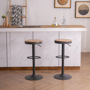 Tabouret pivotant à hauteur réglable