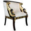 Fauteuil demi-tonneau Graceful Swans