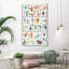 Ensemble de 3 alphabets animaux sur toile par SweetTeachings-73710763