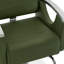 Fauteuil de coiffeur inclinable avec pompe hydraulique, fauteuil de salon pivotant, similicuir-319638610