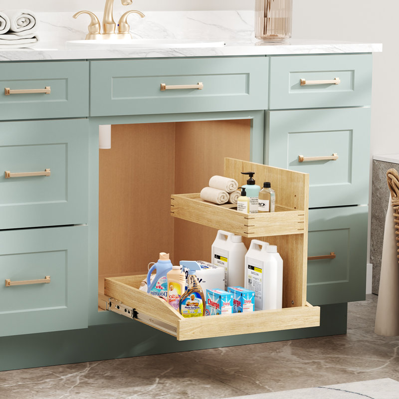 Rashun Pull Out Drawer, 18.55" H x 22.5" W x 21" D