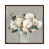 Toile avec cadre en bois brun classique est en rupture de stock