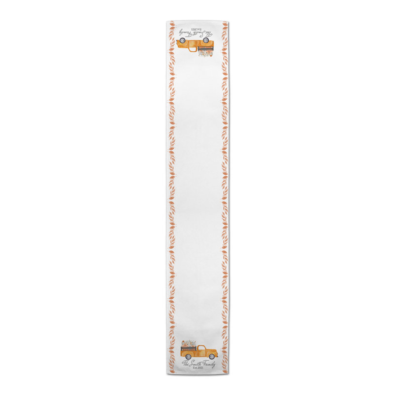 Chemin de table Pumpkin, L 72 po x l 16 po