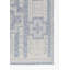 Tapis intérieur / extérieur bleu / beige Fecteau-1674180336
