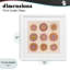 Boho Solar faces, reproduction encadrée sous verre, design par Two If By Sea Studios-664898223-664898220