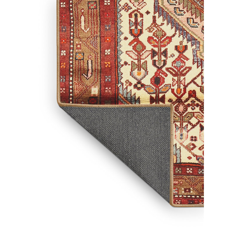 Tapis rouge à motif sud-ouest, Rectangle 5 pi x 7 pi