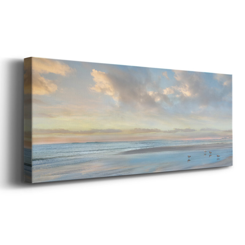 Perfect View Malibu - reproduction d'art sur toile tendue, H 24 po x l 60 po x P 1,5 po