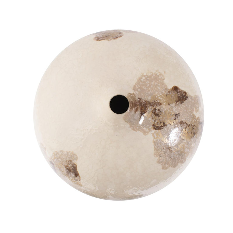 Petrini Tuscan Small Round Iron Vase
