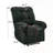 Ergonomic Soft Fabric Recliner With Padded Footrest, Perfect For Living Room And Home Theater Seating Comfort.-305883806