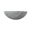 Lavabo vasque de salle de bain en marbre naturel de Carrare gris-123626444