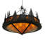 Lustre à niveaux 12 lumières unique Hibbs