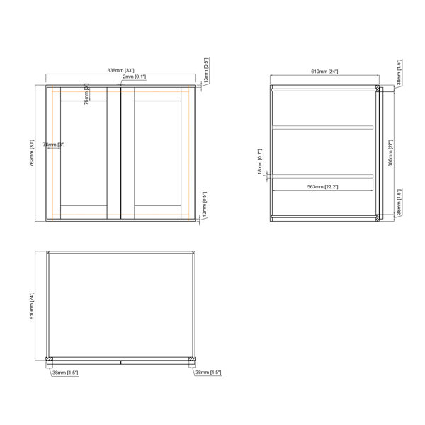 Dimensions du produit