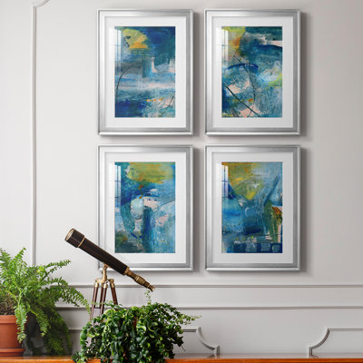 «Spring Winds I», reproduction encadrée de qualité supérieure, prête à être accrochée