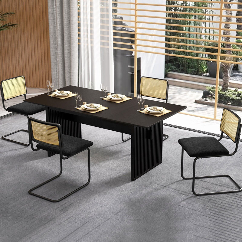 Polyester Upholstered Dining Chair