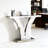 V-Shaped Design Hall Table(Only Including Coffee Table)
