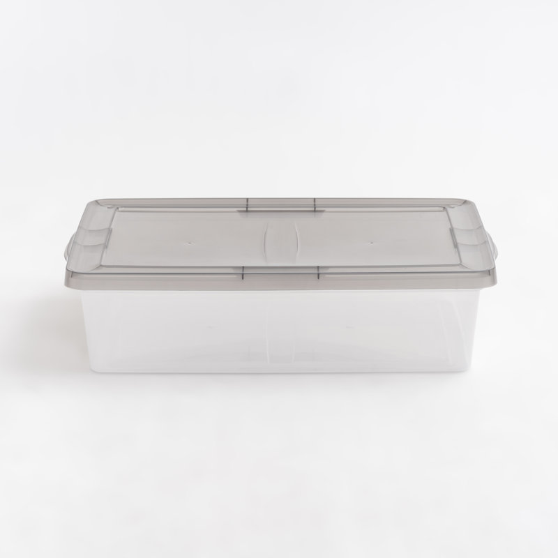 Boîte de rangement en plastique Didmarton, 28 pintes, 1