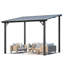 Mandalc Aluminum Pergola with Canopy-182264085-182264082