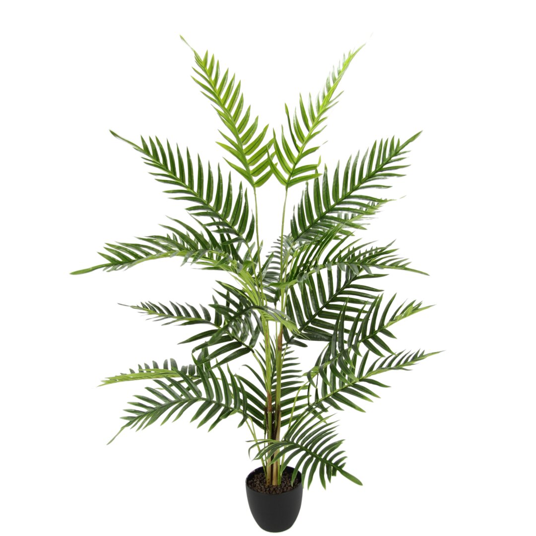 Boden-Kunstbaum Areca-Palme im Topf