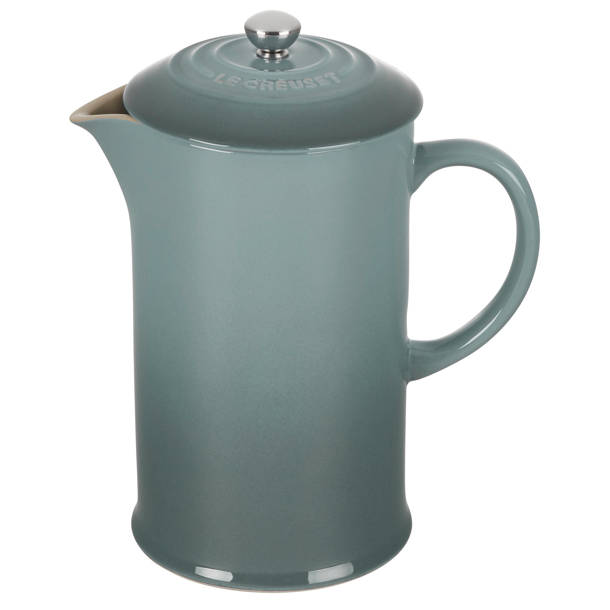 Le Creuset Teekanne Aus Emaille – 1,25 Liter, Olivgrün – Schnelles Kochen, Stylisches Design